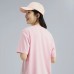 Skechers Colorful Drop Shoulder Sleeve T Shirt Unisex Bittern Pink Pink Heron/00F3, 2XL