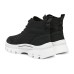 Skechers Roadies Anti Slip Wear Resistant Breathable Lightweight Cushioning High Top Canvas Shoes Women's Black Черный, 36