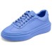 Skechers Court Classics Lightweight And Breathable Low-Top Skateboard Shoes Women's Blue синий фиолетовый, 36
