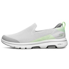 Skechers Go Walk 5 Breathable Abrasion Resistant Cushioning Low Top Casual Shoes Men's Gray 39.5