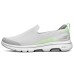 Skechers Go Walk 5 Breathable Abrasion Resistant Cushioning Low Top Casual Shoes Men's Gray 39.5