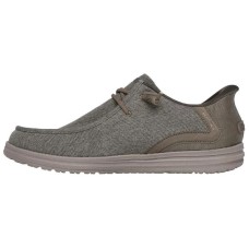 Skechers Melson Anti Slip Wear Resistant Low Top Casual Shoes Men's Brown Коричневый, 43