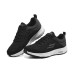 Skechers GO RUN Cushioned Wear-Resistant Breathable Low-Top Casual Running Shoes Women's Black Gray 36.5