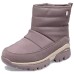 Skechers Modern Comfort Warm Slip-Resistant Short Snow Boots Women's Pink Розовый, 39