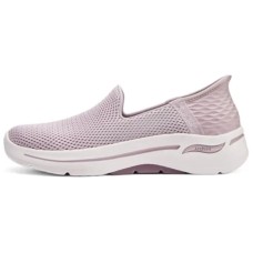 Skechers GO WALK Slip-Resistant Breathable Low-Top Casual Shoes Women's Pink Розовый, 35