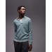 Mango knitted polo sweater in pale green Зеленый, L