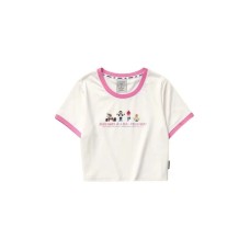 Skechers Funny Monster T Shirt Women's Marshmallow White Белый, S