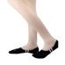 Skechers Colorful No Show Socks Unisex 3 Pack 3 Pack (Black+White+White), M