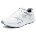 Skechers Go Run Pulse Cushioning Wear Resistant Low Top Running Shoes Men's White Gray White gray, 39.5