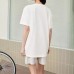 Skechers T Shirt Unisex Marshmallow White Белый, XS