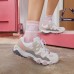 Skechers D'lites 2.0 Shoes White Women's 36
