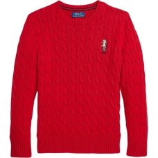 Polo Ralph Lauren Sweater FW24 Millennium Red Kids' Millennium Red, M