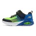 Skechers Kids Anti-Slip Wear-Resistant Low-Top Kids' Running Shoes Black Blue Kids' Black Blue/Lemon, 27.5