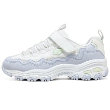 Skechers Girls Kids' Casual Shoes Grade School White/Changchun Multicolor, 27.5