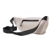 Skechers Fabric Fanny Pack Regular Unisex Silver Gray Silver Gray