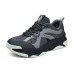 Skechers Street Cushioning Breathable Low-Top Running Shoes Men's Charcoal Gray Серый, 40