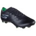 Skechers FG Rubber Long Studs Anti-Slip Wear-Resistant Soccer Shoes Unisex Black Silver Черно-серебристый, 43