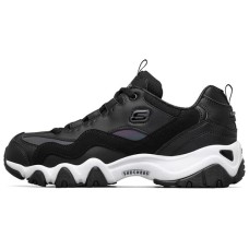 Skechers D'lites 2.0 Running Shoes Black/White Women's 36