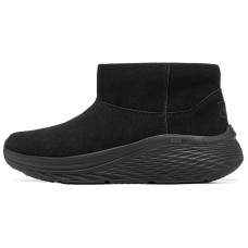 Skechers Max Cushioning Warm And Wear-Resistant Short Mid-Calf Snow Boots Women's Black Черный, 37.5