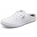 Skechers Canvas Shoes White Women's 35