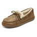 Skechers Cushioned Slip-Resistant Warm Low-Top Casual Shoes Women's Chestnut Коричневый, 36.5
