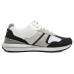 Skechers SUNNY DALE Cushioning Wear-Resistant Low-Top Casual Shoes Men's Black White Gray 41.5