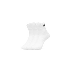 Skechers Ankle Socks Unisex 3 Pack Bright White 3 Pack (Bright White), S