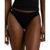 Women's Seamless Stretch Jersey Bikini Brief Underwear 4L0011 Черный, XS