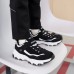 Skechers I Conik Slip Resistant Cushioning Abrasion Resistant Low Top Kids Lifestyle Shoes Black White Teenagers 37