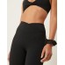 Tala DayFlex wrap flared leggings in black Черный, XS - EU 34-36