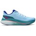 Skechers WOMEN'S GO Series Anti-Slip Wear-Resistant Low-Top Casual Running Shoes Women's Light Blue light blue/navy, 36
