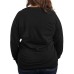 Plus Size Disney Minnie Mouse Graphic Pullover T-shirt Черный, 4X