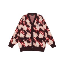 MLB Old Flower Sweaters Unisex Burgundy Бордовый, M