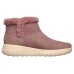 Skechers ON THE GO Warm And Wear-Resistant Short Snow Boots Women's Light Pink 35