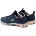 Skechers Glide Step Breathable And Wear resistant Low Top Casual Shoes Women's Marine Blue Синий, 37