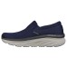 Skechers D'lux Walker Casual Shoes Men Low-Top Marine Blue/Ecru 44