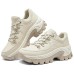 Skechers Street Slip-Resistant Breathable Low-Top Chunky Sneakers Women's Ivory Бежевый, 36