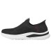 Skechers Slip Ins Slip-Resistant Breathable Low-Top Casual Shoes Men's Black Red Красно-черный, 42