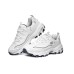 Skechers D'LITES 1.0 Little White Bear Slip Resistant Low Top Chunky Sneakers Women's White Blue 38.5
