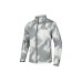 Skechers Jackets Coats Men's Gray White Ink All Over Print Gray White Ink All Over Print/03Z3, M
