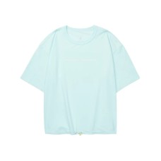 Skechers Mountain And Wild Outdoor Series Drop Shoulder Sleeve T Shirt Women's Light Aqua Blue светло-аква, L
