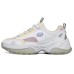 Skechers Kozmiks Cushioned Wear-Resistant Breathable Mid-Top Chunky Sneakers Women's Yellow White 38