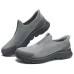 Skechers WOMEN'S GO WALK Anti-Slip And Wear-Resistant Breathable Low-Top Casual Shoes Men's Gray GRAY/Charcoal Gray, 44