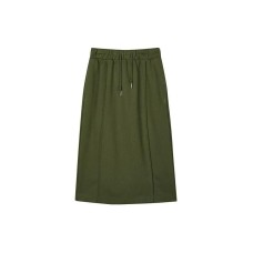 Skechers Diamond Series Knit Long Skirt Women's Olive Olive/0067, M