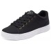 Skechers Bob's Wear resistant And Lightweight Low Top Canvas Shoes Men's Black Черный, 43