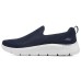 Skechers Go Walk Fle Cushioning Anti-Slip And Wear-Resistant Low-Top Casual Shoes Men's Navy 40