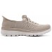 Skechers Anti-Slip Wear-Resistant Breathable Support Low-Top Casual Shoes Women's Taupe Серо-коричневый, 37