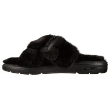 Skechers ARCH FIT LOUNGE Rubber Sole Slip-Resistant Abrasion-Resistant Slide Slippers Women's Black 35