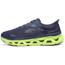 Skechers SPORT MENS Anti-Slip Wear-Resistant Low-Top Casual Shoes Men's Blue Синий, 42.5