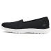 Skechers Cushioning, Wear Resistant Low Top Casual Shoes Women's Black Черный, 38